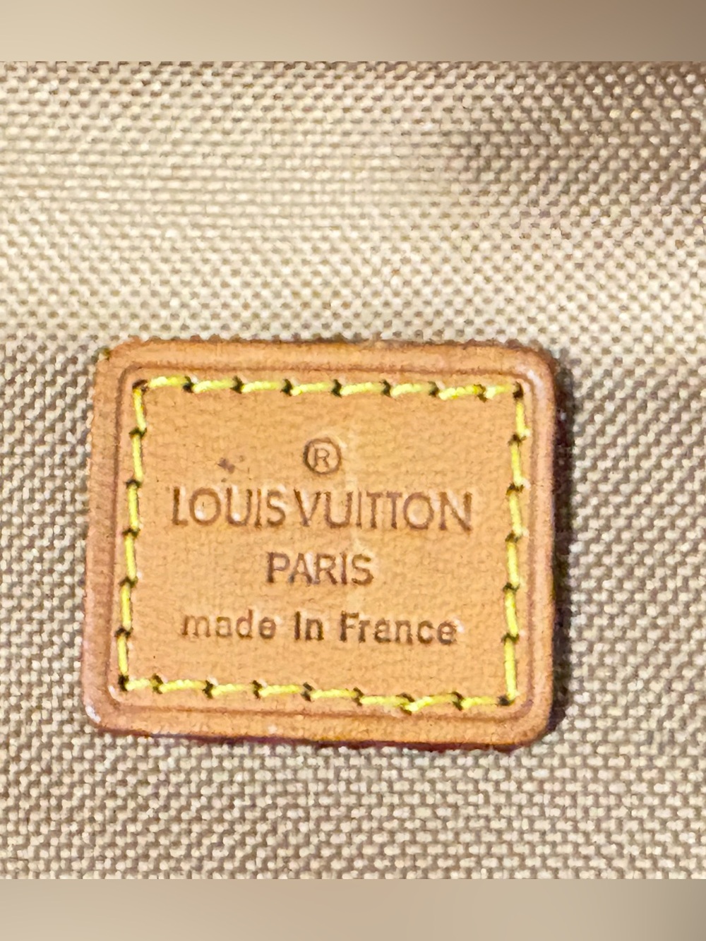 Louis Vuitton Monogram Canvas Messenger Bag in Brown and Tan - Picture 7 of 9